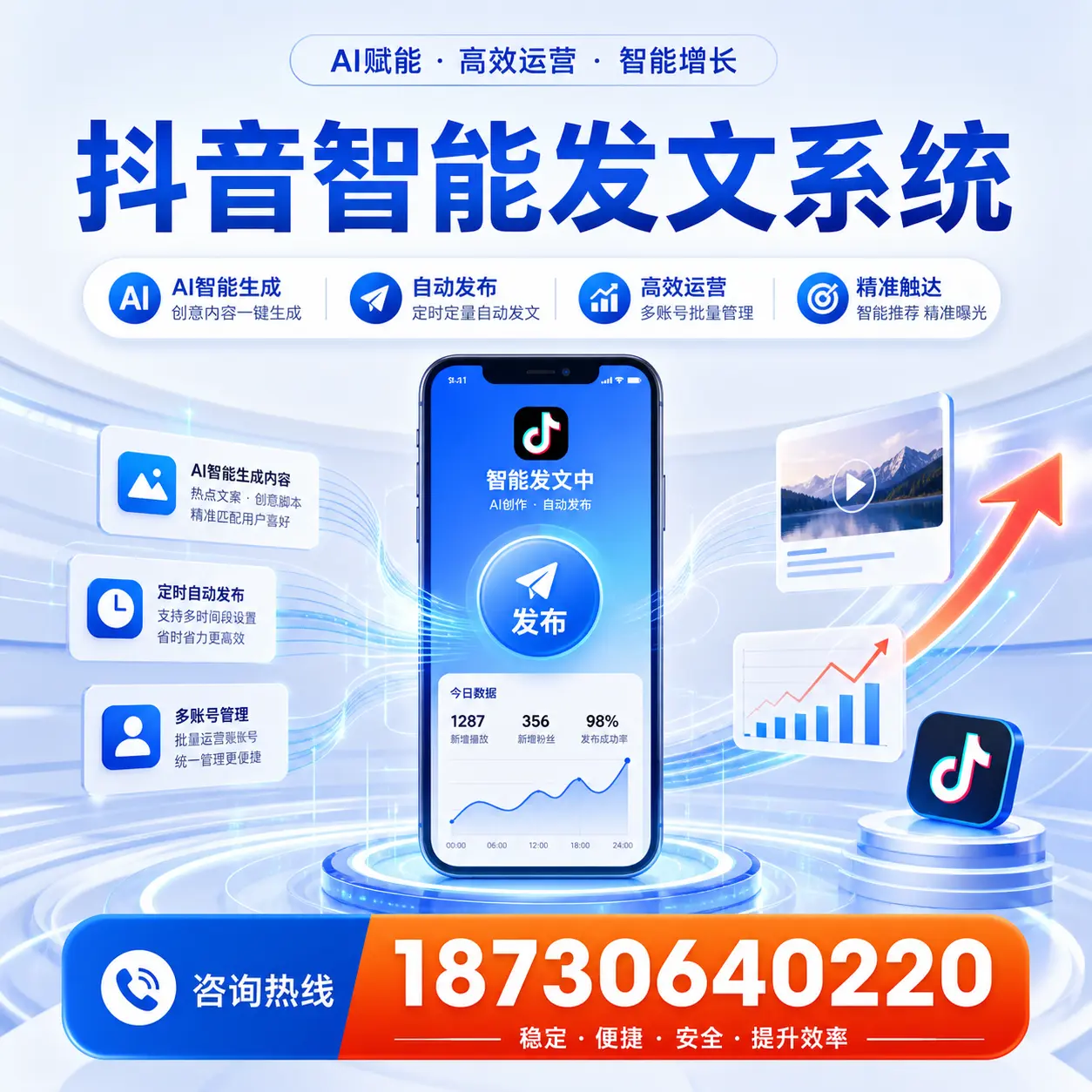如何通过抖音智能发文系统提升 荆州 企业的市场竞争力